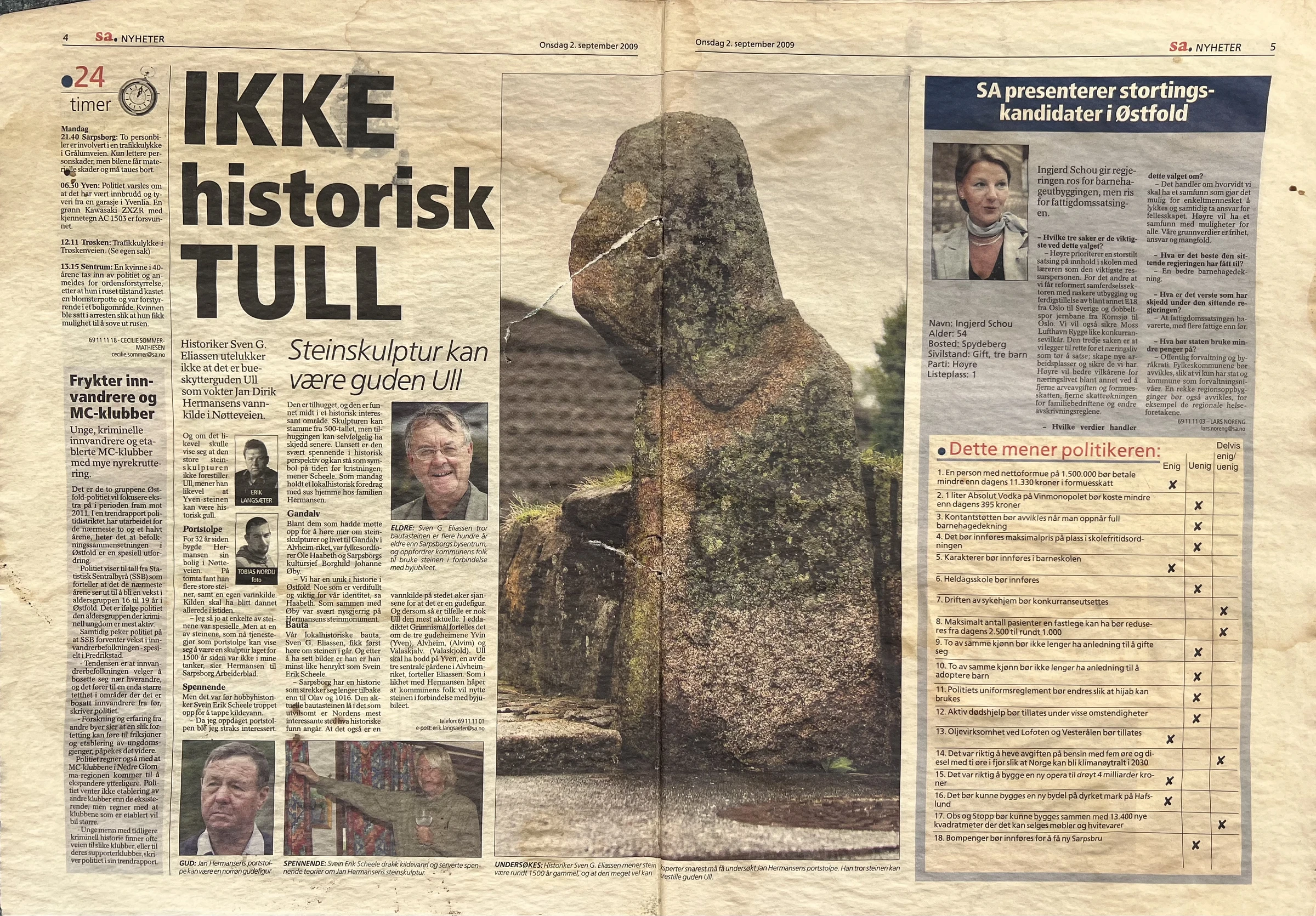 Ikke historisk tull